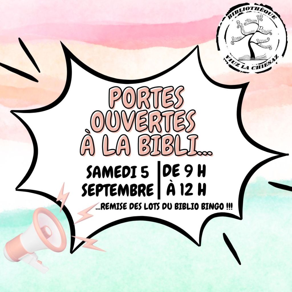 PORTES OUVERTES DE LA BIBLIOTHÈQUE